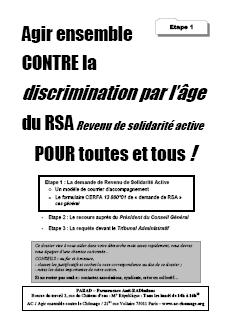 Etape 1 : le 4-Pages d'aide Ã la dÃ©marche en (...)